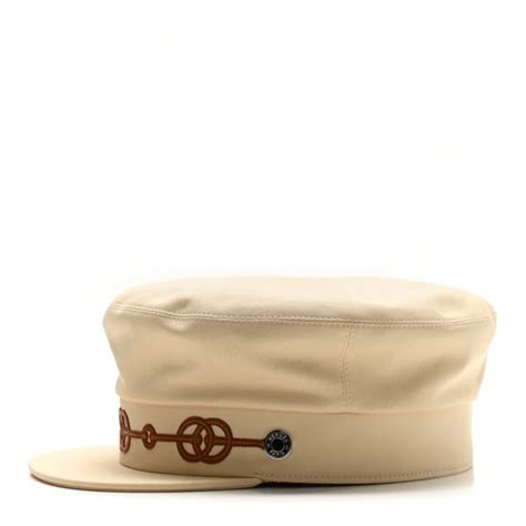 hermes casquette homme|HERMES Double Linen Twill Casquette Cabourg Cliquetis Cap .